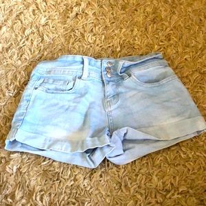 Light blue Jean shorts